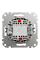 Выключатель двухклавишный проходной Schneider Electric Sedna Design 10 А Чёрный (SDD114108)