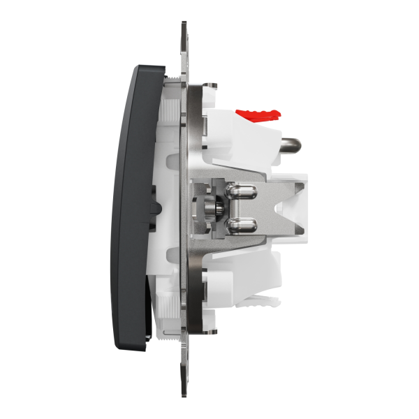 Кнопка для жалюзі Schneider Electric Sedna Design 10 А Чорний (SDD114114)