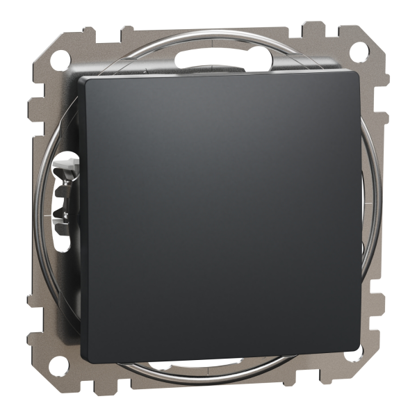 Кнопковий перемикач Schneider Electric Sedna Design 10 А Чорний (SDD114116)