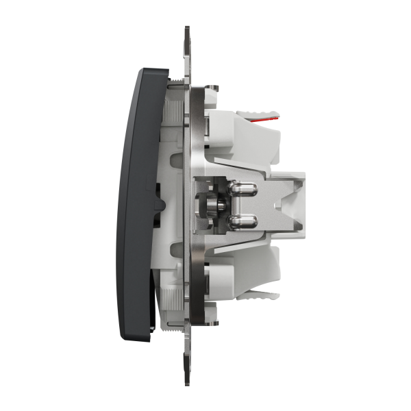 Кнопковий перемикач Schneider Electric Sedna Design 10 А Чорний (SDD114116)