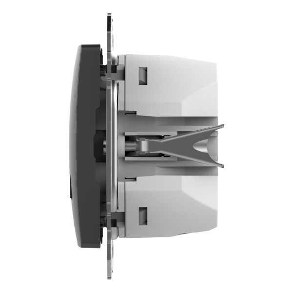 USB-розетка A+C Schneider Electric Sedna Design 45 Вт Антрацит (SDD114404)