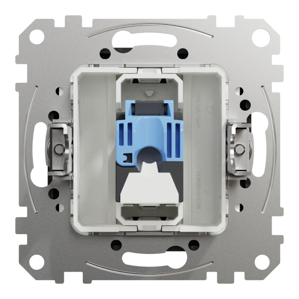 Компьютерная розетка RJ45 Cat6 UTP Schneider Electric Sedna Design Чёрный (SDD114461)