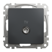 TV-розетка Schneider Electric Sedna Design кінцева Чорний (SDD114471)