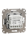 Диммер поворотный Schneider Electric Sedna Design LED Чёрный (SDD114502)