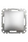 Выключатель одноклавишный Schneider Electric Sedna Elements 10 А Матовый алюминий (SDD170101U)
