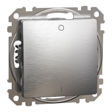 Выключатель двухполюсный Schneider Electric Sedna Design 10 А Алюминий (SDD170102)