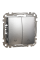Выключатель для жалюзи Schneider Electric Sedna Design 10 А Алюминий (SDD170104)
