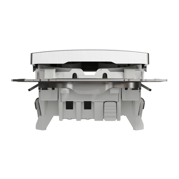 Вимикач одноклавішний прохідний Schneider Electric Sedna Elements 10 А Матовий алюміній (SDD170106)