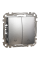 Кнопка для жалюзі Schneider Electric Sedna Elements Матовий алюміній (SDD170114)