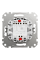 Двойная кнопка звонка Schneider Electric Sedna Design 10 А Алюминий (SDD170118)