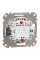 Двойная кнопка звонка Schneider Electric Sedna Design 10 А Алюминий (SDD170118)