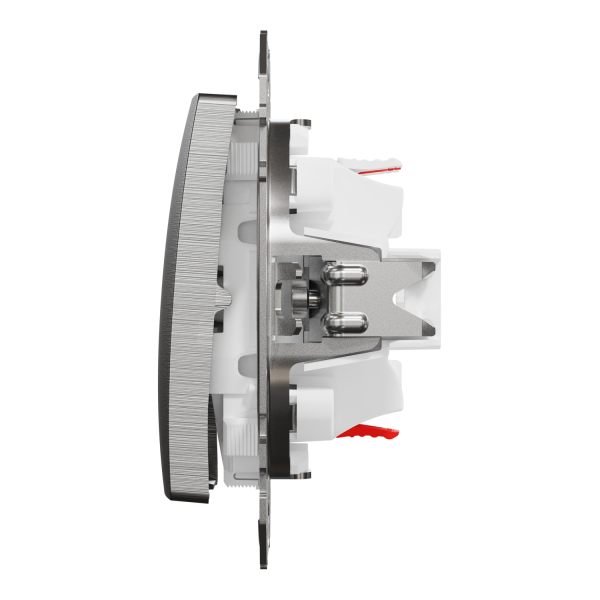 Двойная кнопка звонка Schneider Electric Sedna Design 10 А Алюминий (SDD170118)