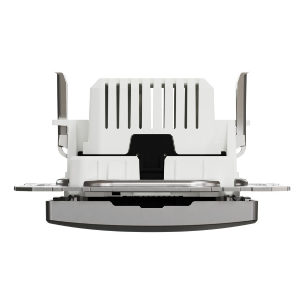 USB-розетка A+C Schneider Electric Sedna Elements 3A, 21Вт, PD PPS, PRO, Матовый алюминий (SDD170405U)