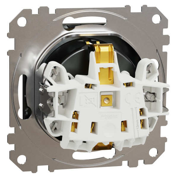 Розетка Schneider Electric Sedna Design 16 А Матовый титан (SDD172022U)