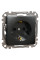 Розетка Schneider Electric Sedna Design 16 А Матовый титан (SDD172022U)