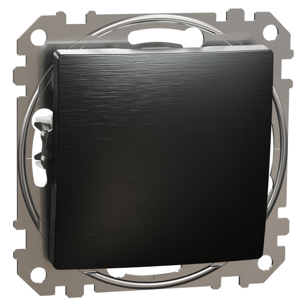 Выключатель одноклавишный перекрёстный Schneider Electric Sedna Elements 10 А Матовый титан (SDD172107U)