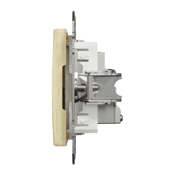 TV-розетка Schneider Electric Sedna Design оконечная колір березового дерева (SDD180471)