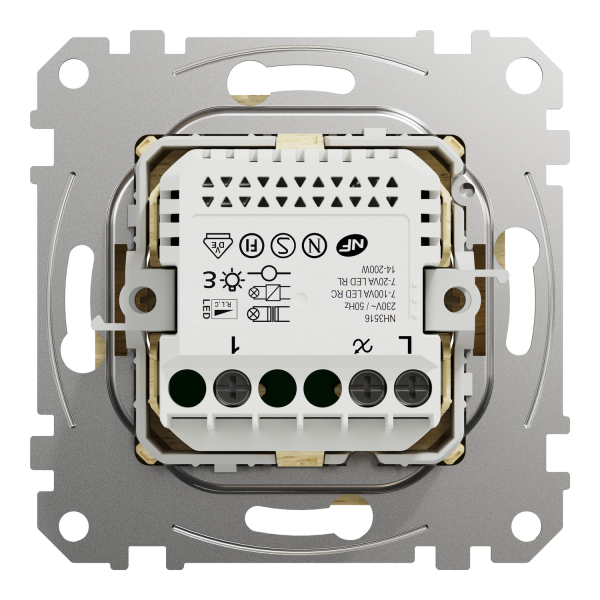 Димер поворотний Schneider Electric Sedna Elements LED колір березового дерева (SDD180502)