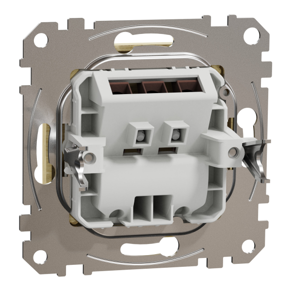 Вывод кабеля Schneider Electric Sedna Design 25 А колір березового дерева (SDD180903)