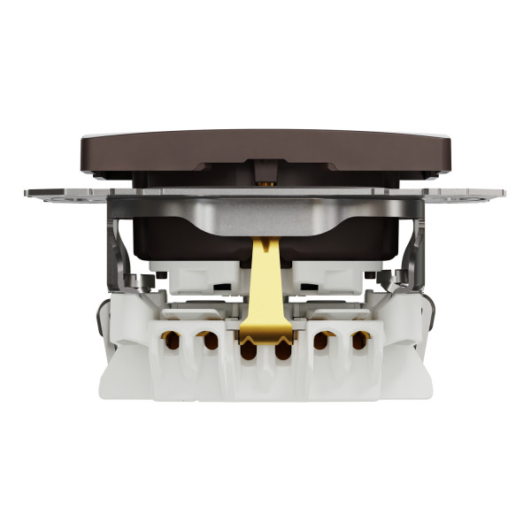 Розетка Schneider Electric Sedna Design 16 А Венге (SDD181022U)
