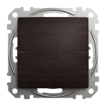 Вимикач одноклавішний Schneider Electric Sedna Elements 10 А Венге (SDD181101)
