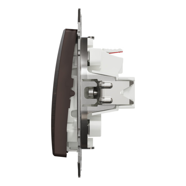 Выключатель одноклавишный Schneider Electric Sedna Elements 10 А Венге (SDD181101U)