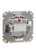 Вимикач двоклавішний Schneider Electric Sedna Elements 10 А Венге (SDD181105)