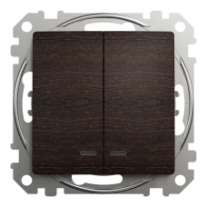 Выключатель одноклавишный Schneider Electric Sedna Elements 10 А Венге (SDD181105L)