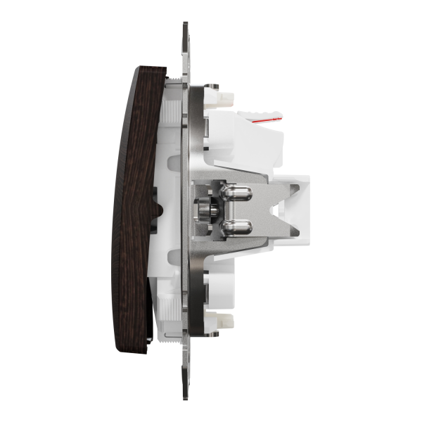 Выключатель одноклавишный Schneider Electric Sedna Elements 10 А Венге (SDD181105L)