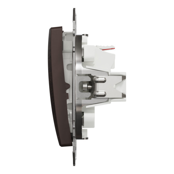 Выключатель двухклавишный Schneider Electric Sedna Elements 10 А Венге (SDD181105U)