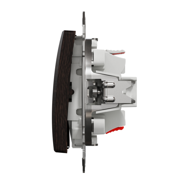 Вимикач одноклавішний перехресний Schneider Electric Sedna Elements 10 А Венге (SDD181107)