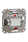 Вимикач двоклавішний прохідний Schneider Electric Sedna Elements 10 А Венге (SDD181108)