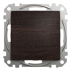 Кнопочный выключатель Schneider Electric Sedna Elements 10 А Венге (SDD181111U)