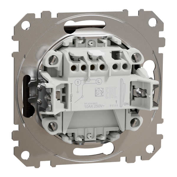 Картковий вимикач Schneider Electric Sedna Elements 10 А Венге (SDD181121)