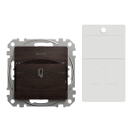 Картковий вимикач Schneider Electric Sedna Design 10 А Венге (SDD181121)