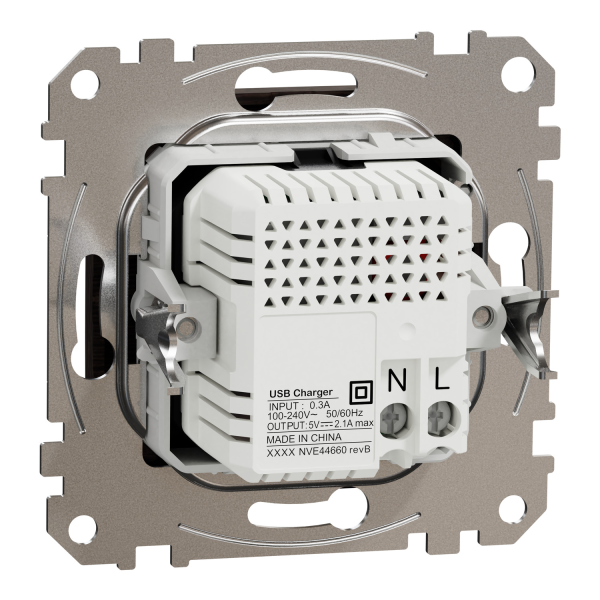 USB-розетка 2xA Schneider Electric Sedna Design 5 Вт Венге (SDD181401)