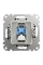 Комп'ютерна розетка RJ45 Cat6 UTP Schneider Electric Sedna Design Венге (SDD181461)
