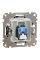 Комп'ютерна розетка RJ45 Cat6 UTP Schneider Electric Sedna Design Венге (SDD181461)