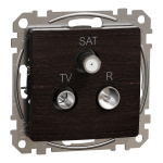 TV/SAT/R розетка Schneider Electric Sedna Design кінцева Венге (SDD181481)