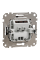 Вивід кабелю Schneider Electric Sedna Design 25 А Венге (SDD181903)