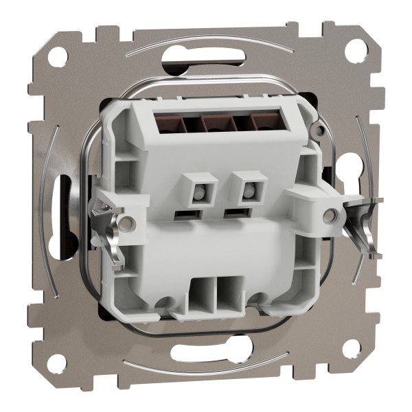 Вивід кабелю Schneider Electric Sedna Design 25 А Венге (SDD181903)