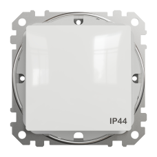 Выключатель одноклавишный Schneider Electric Sedna Design 10 А Белый (SDD211101)