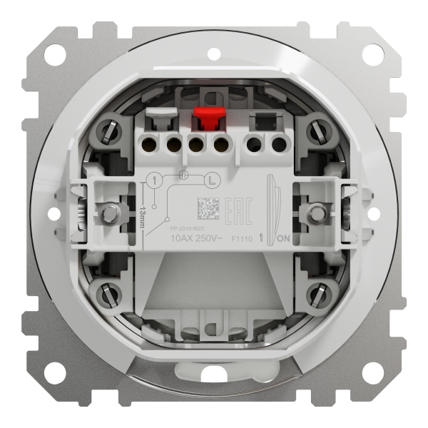 Вимикач одноклавішний IP44 Schneider Electric Sedna Design 10 А Бежевий (SDD212101)