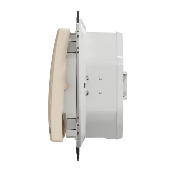 Вимикач одноклавішний IP44 Schneider Electric Sedna Design 10 А Бежевий (SDD212101)