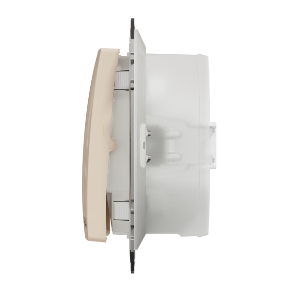 Выключатель одноклавишный проходной Schneider Electric Sedna Design 10 А Бежевый (SDD212106)
