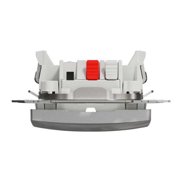 Выключатель одноклавишный Schneider Electric Sedna Design 10 А Алюминий (SDD213101)