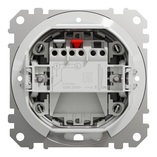 Выключатель одноклавишный Schneider Electric Sedna Elements 10 А Венге (SDD281101)