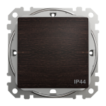 Вимикач одноклавішний Schneider Electric Sedna Design 10 А Венге (SDD281101)