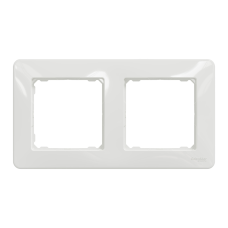 Рамка 2-постовая Schneider Electric Sedna Design Белый (SDD311802)