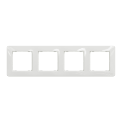 Рамка 4-постова Schneider Electric Sedna Design Білий (SDD311804)